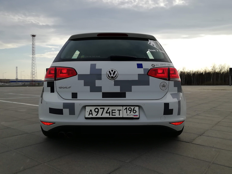 Photo from the logbook Volkswagen Golf Mk7