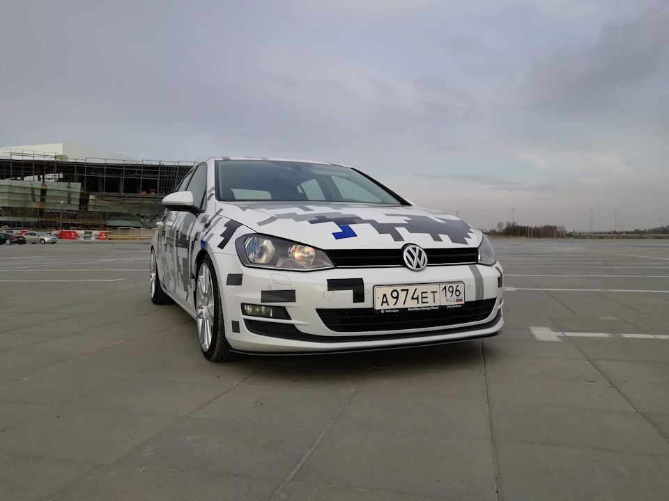 Photo from the logbook Volkswagen Golf Mk7