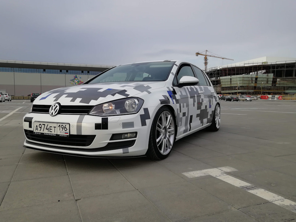 Photo from the logbook Volkswagen Golf Mk7