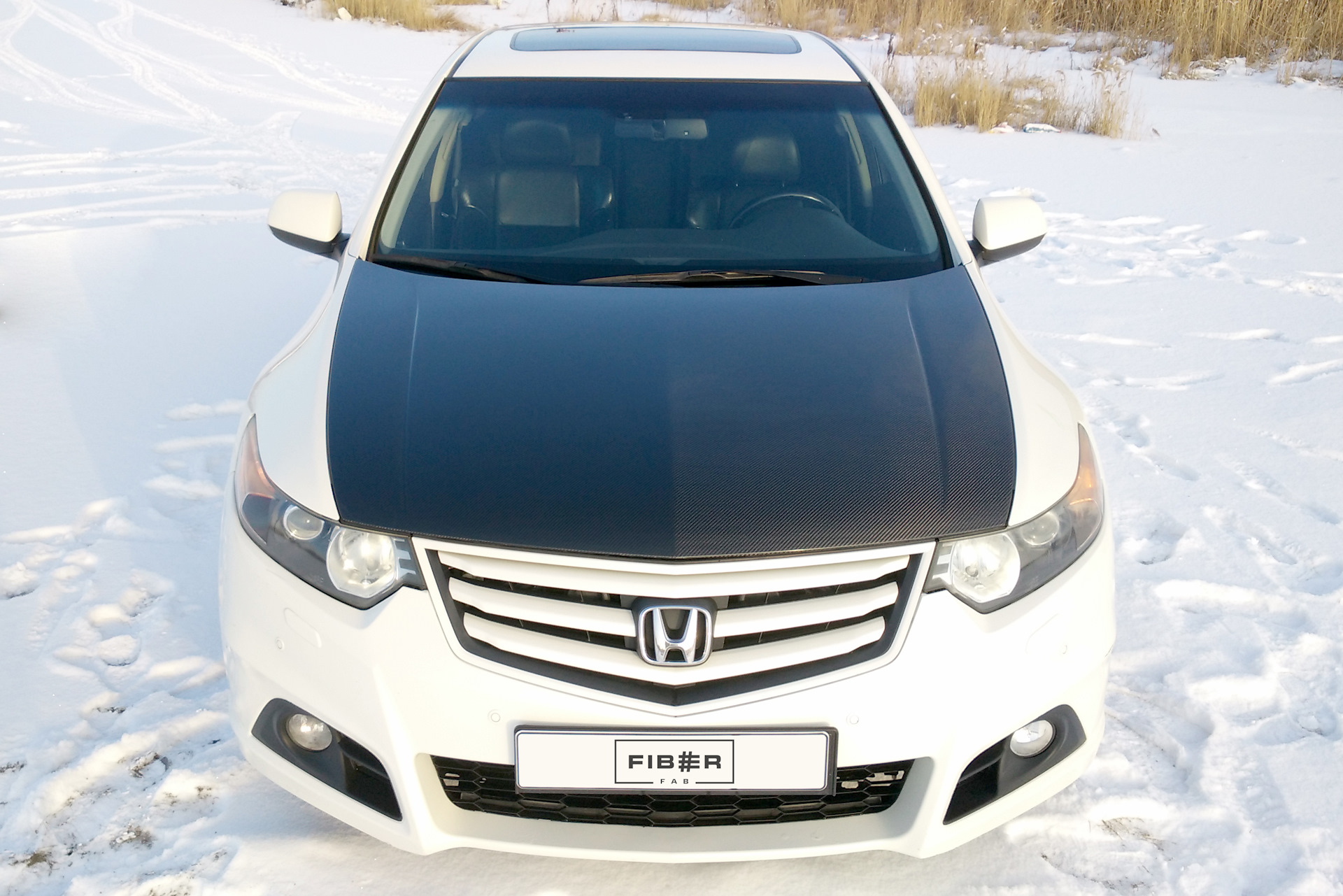 Капот хонда аккорд тюнинг Карбоновый капот Honda Accord своими руками - Honda Accord (8G), 2,4 л, 2008 год