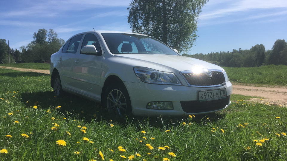 Защита картера Октавия а5 фл 1.6 мкпп — Skoda Octavia A5 Mk2, 1,6 л ...