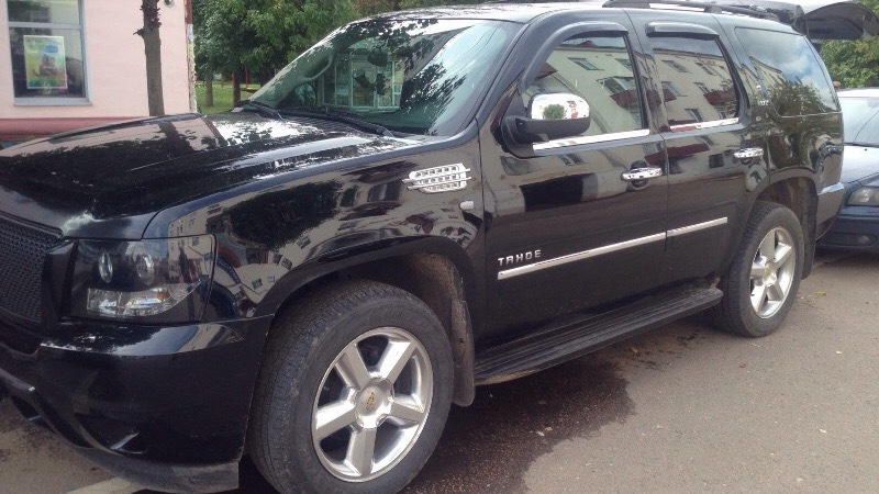 Chevrolet Tahoe gmt900 антихром