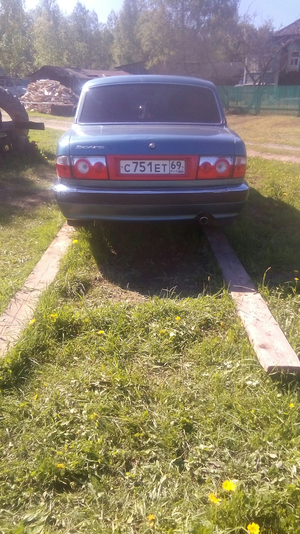 Хром на бампер — ГАЗ 31105, 2,4 л, 2004 года | аксессуары | DRIVE2
