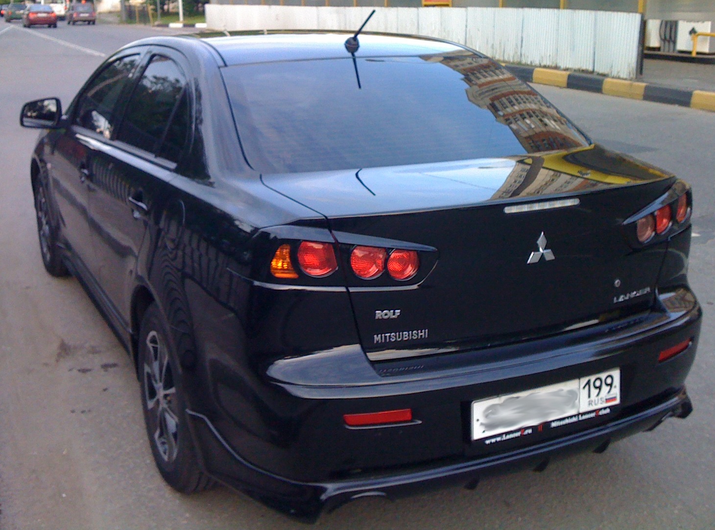 Mitsubishi Lancer X Фары Купить