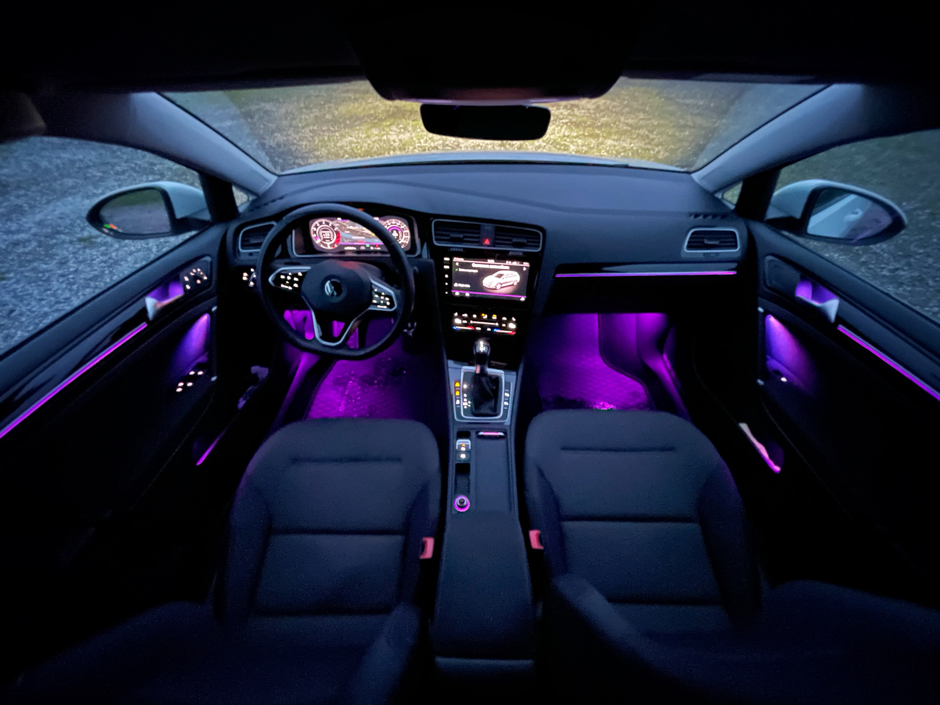 Ambient RGB подсветка дверей Golf 7.5 — Volkswagen Golf Variant (Mk7), 1,5  л, 2018 года | тюнинг | DRIVE2