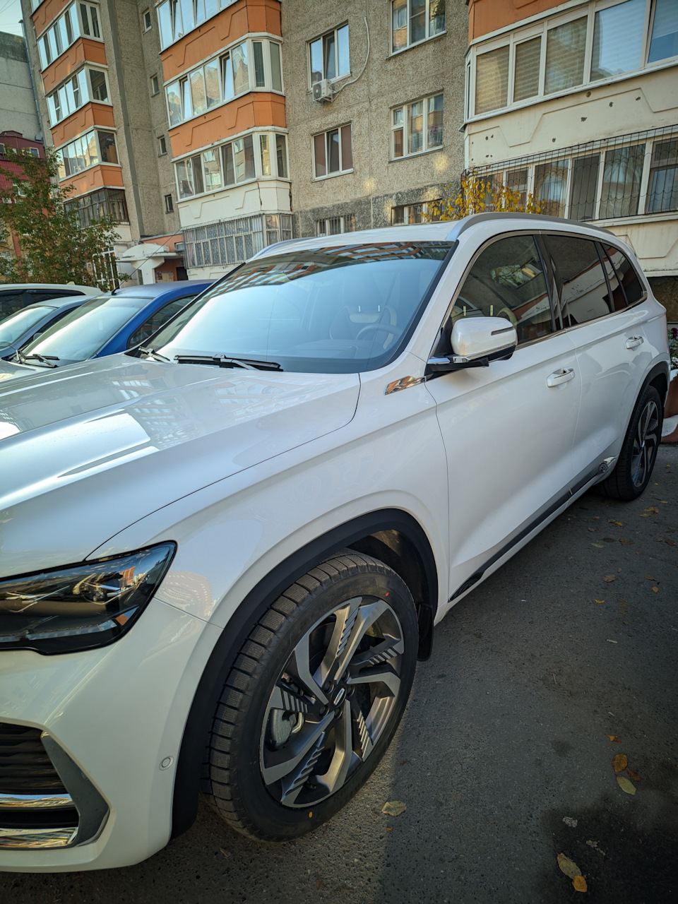 Переобувка — зимняя китайская резина на китайский авто — Geely Monjaro ...