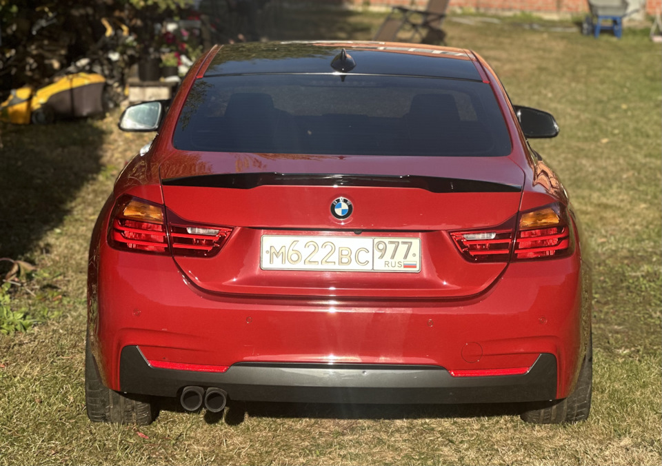 Спойлер! — BMW 4 series (F32), 2 л, 2016 года | стайлинг | DRIVE2