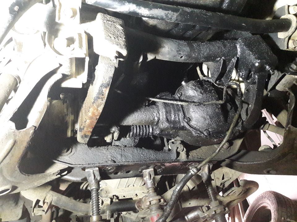 Фото для антуража, как же там… грязно — Mitsubishi Delica (L400)