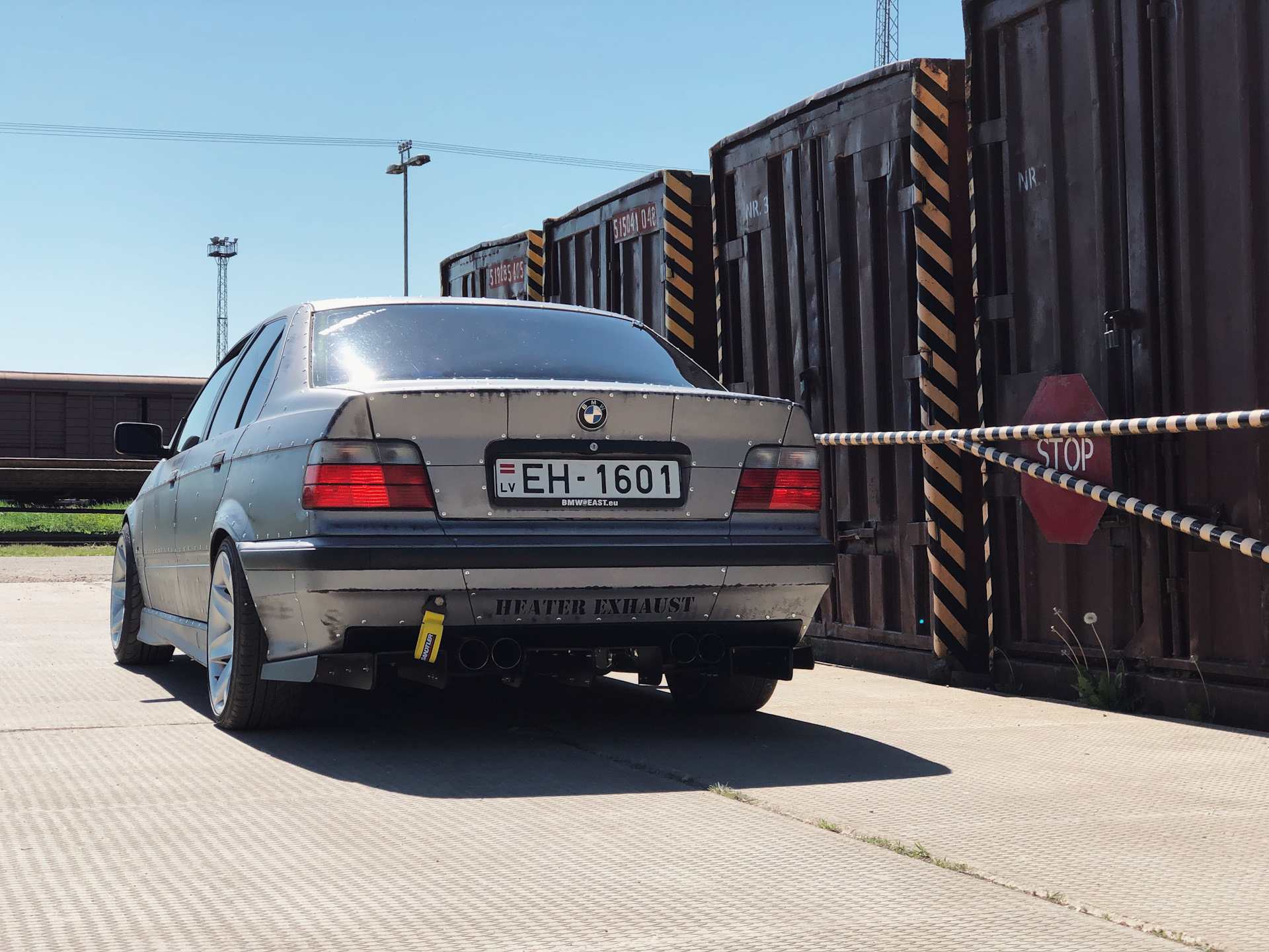 Первый этап 2018, Рига, Street — BMW 3 series (E36), 4,4 л, 1991 года |  соревнования | DRIVE2