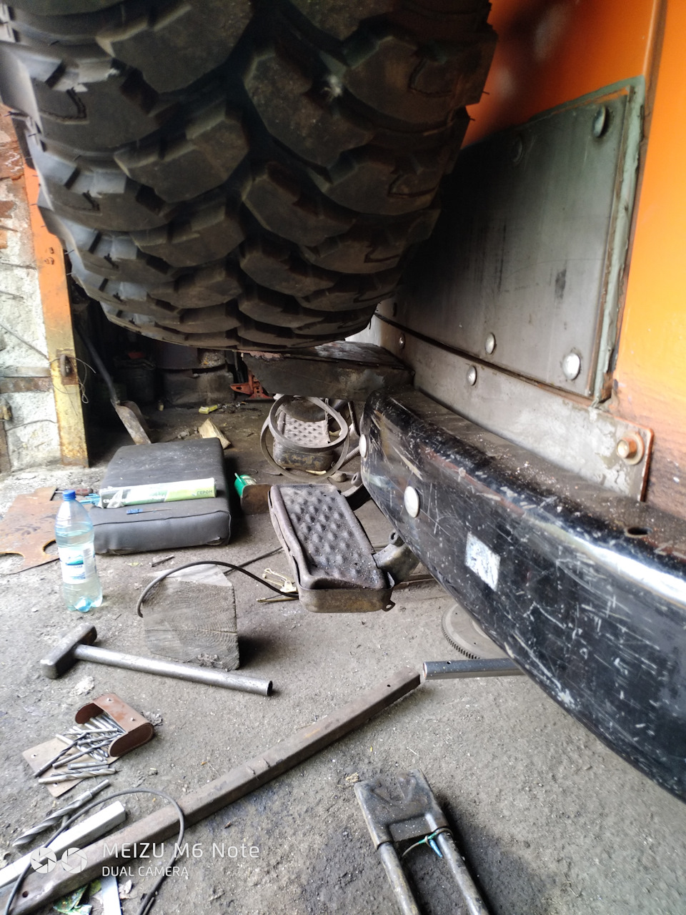 Калитка под запаску — УАЗ 2206, 2,9 л, 1995 года | своими руками | DRIVE2