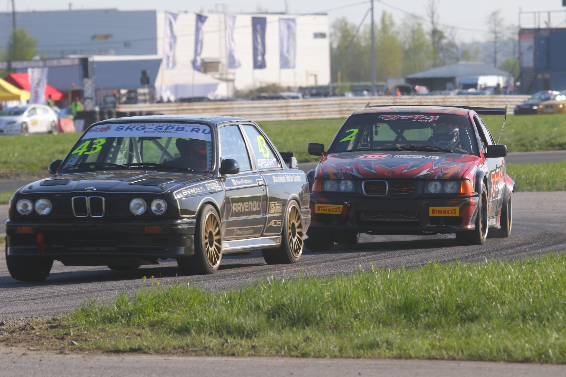 Первый этап Кубка Санкт-Петербурга по кольцевым гонкам. — BMW 3 series  Coupe (E30), 3 л, 1988 года | соревнования | DRIVE2