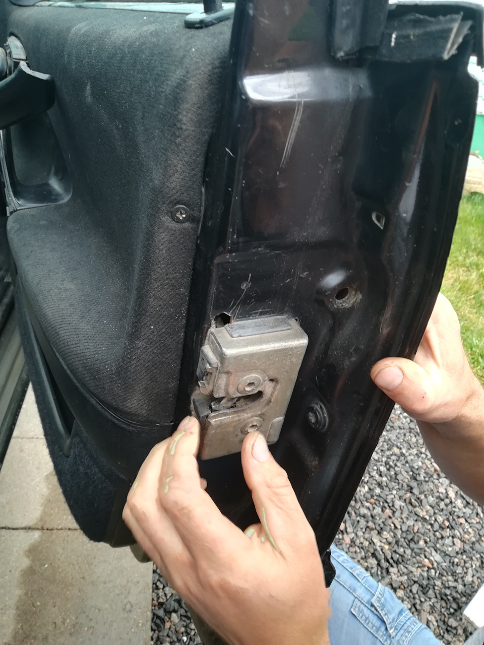 #24 ЛАЙФХАК ПО ОТКРЫВАНИЮ ДВЕРИ! — Volkswagen Passat B4, 1,9 л, 1996 ...