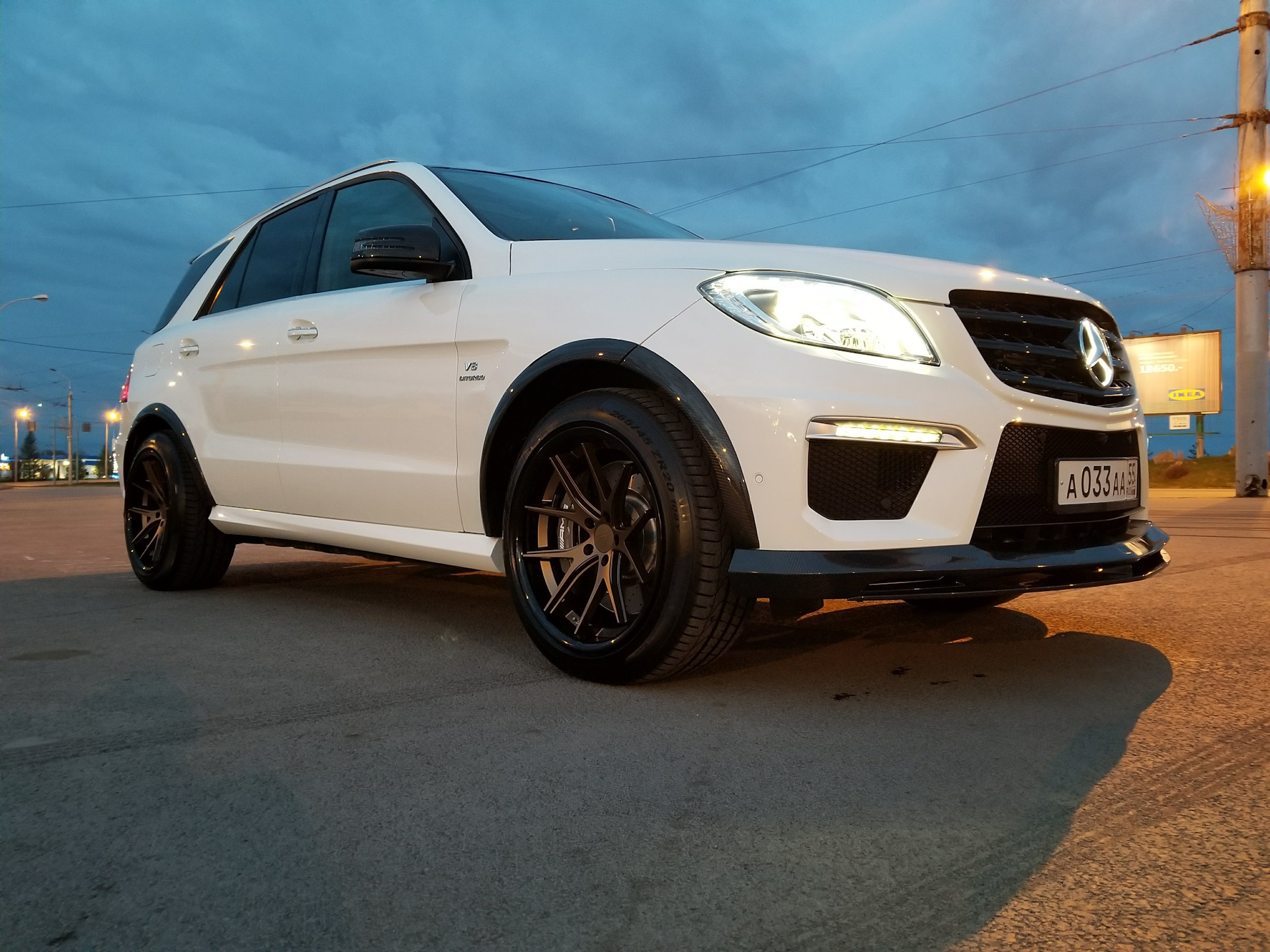 Ml 63 AMG 164 Р±РµР»С‹Р№