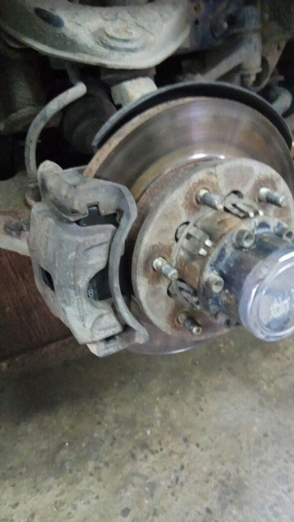 Тормоз в пол — Hyundai Galloper, 2,5 л, 1997 года | запчасти | DRIVE2
