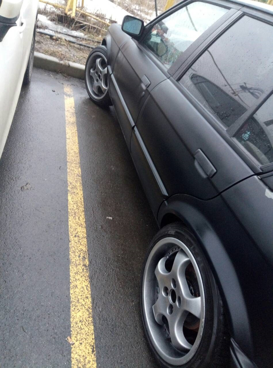 Докинул тонировку на передние боковые — BMW 3 series (E30), 2,8 л, 1989 ...