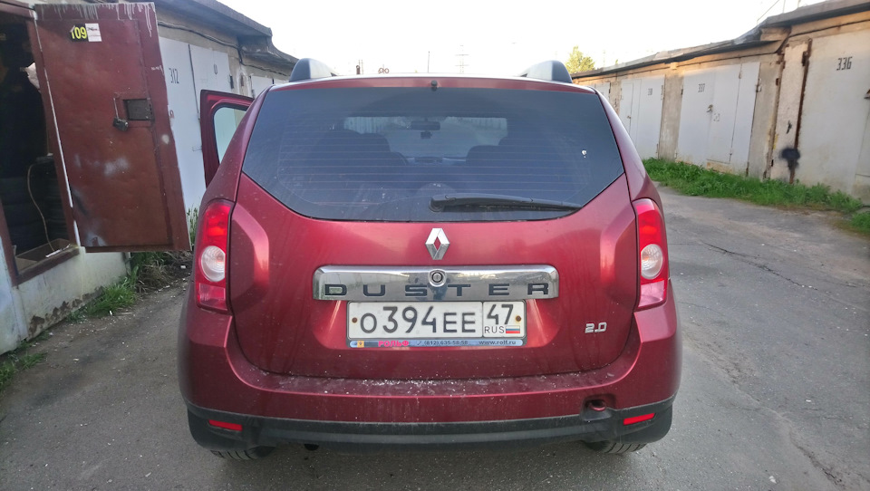 начало. Заранее извиняюсь за грязную машину. — Renault Duster (1G)