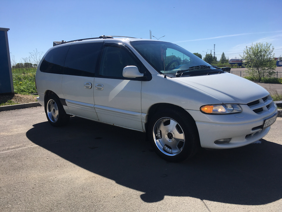 Поставил релинги - Dodge Caravan IV, 2,4 л, 2005 года тюнинг DRIVE2