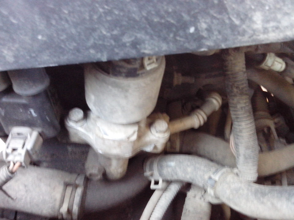 Глушение клапана EGR. — Chevrolet Lacetti 5D, 1,4 л., 2008 года ...