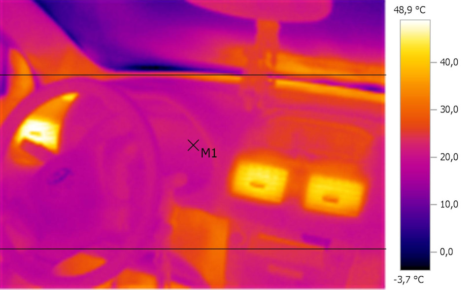 Тепловизионное исследование кокпита… Просто так. — Toyota Avensis II, 2 ...
