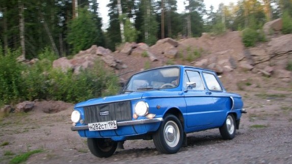 Заз 968 синий