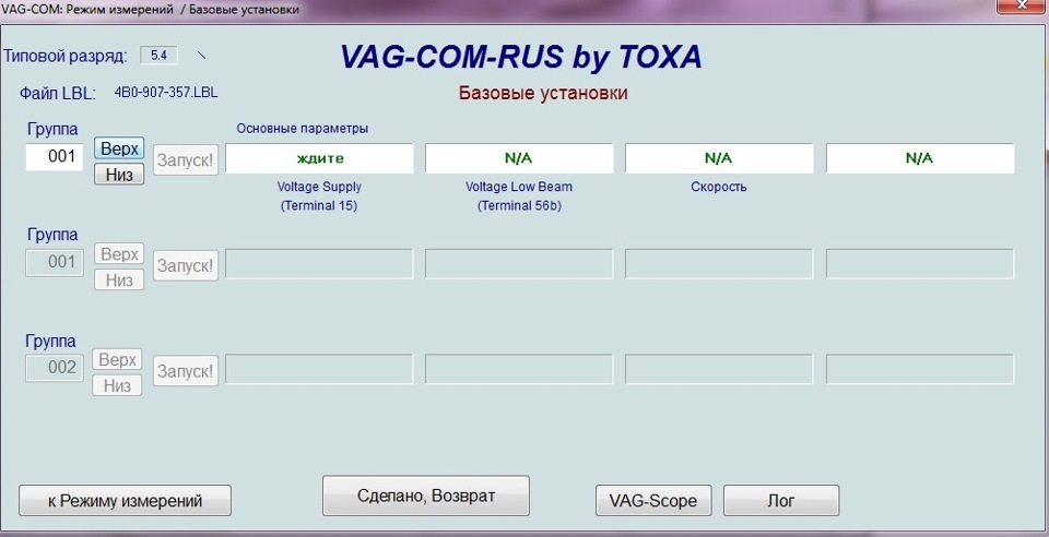 Vag rus