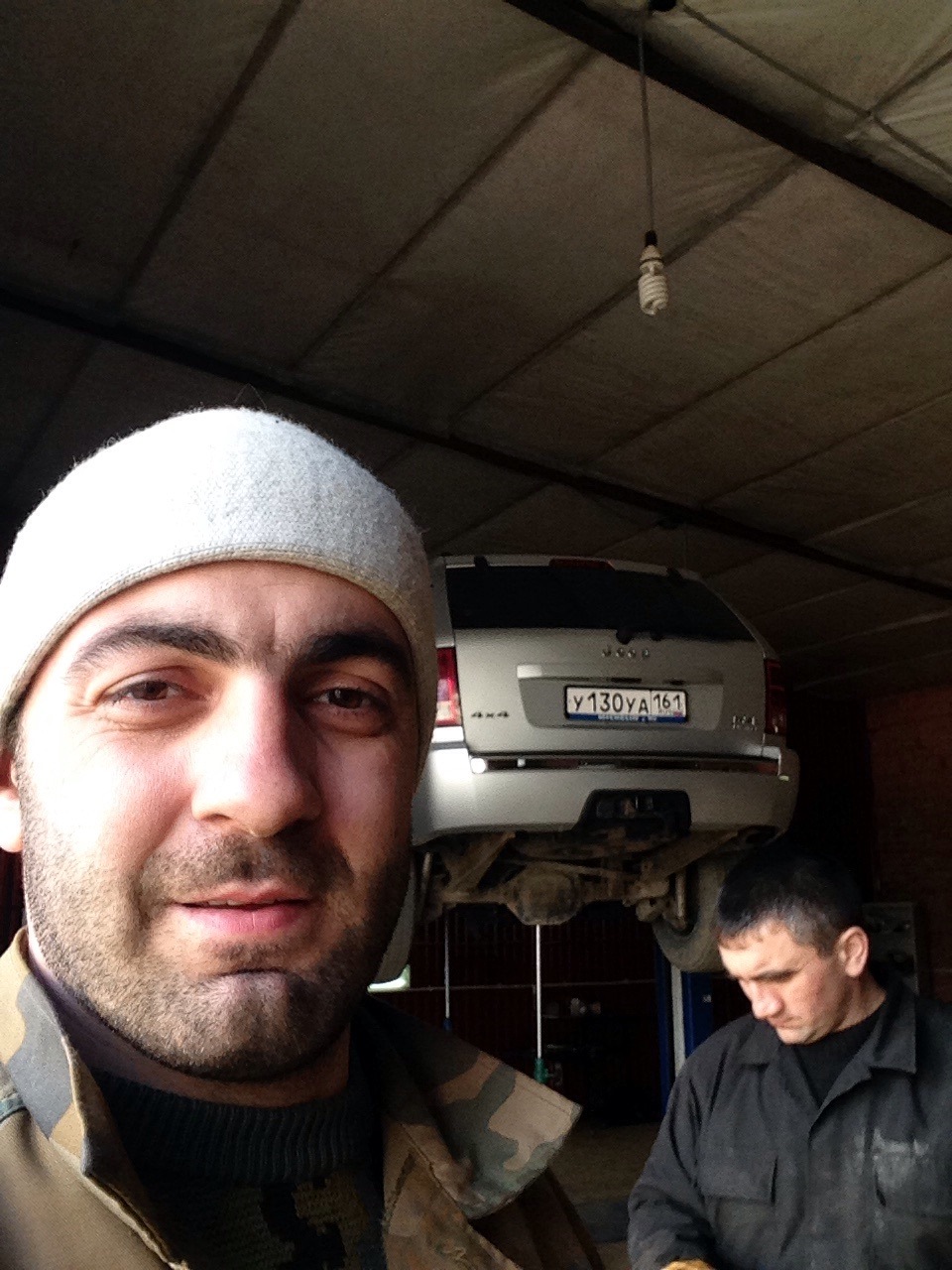 Подняли и понеслась )) — Jeep Grand Cherokee (WK)
