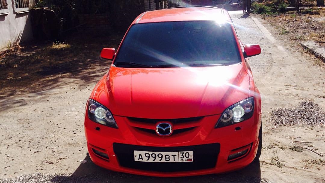 Mazda 3 MPS бирюзовая