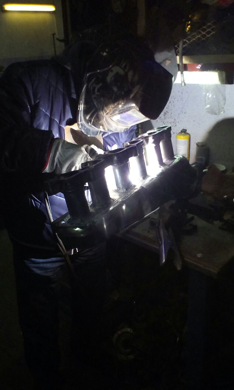 Доработка впускного коллектора — Toyota Cresta (90), 2,5 л, 1996 года ...