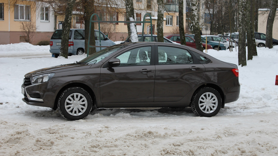 Толщина лакокрасочного покрытия Весты — Lada Vesta (1G), 1,6 л, 2016 ...
