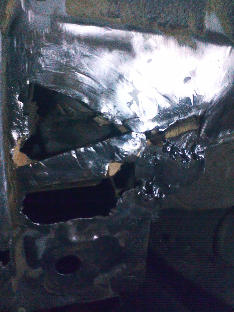 Ремонт арки крыла или мой \"первый раз\" — Opel Vectra B, 2 л, 1997 года ...