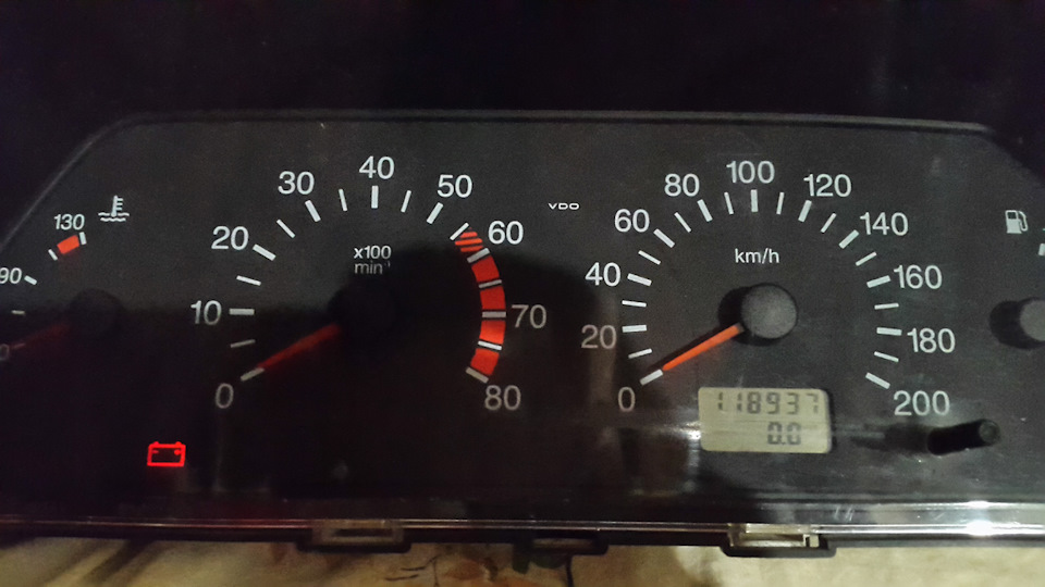установка пробега на приборке VDO. — DRIVE2