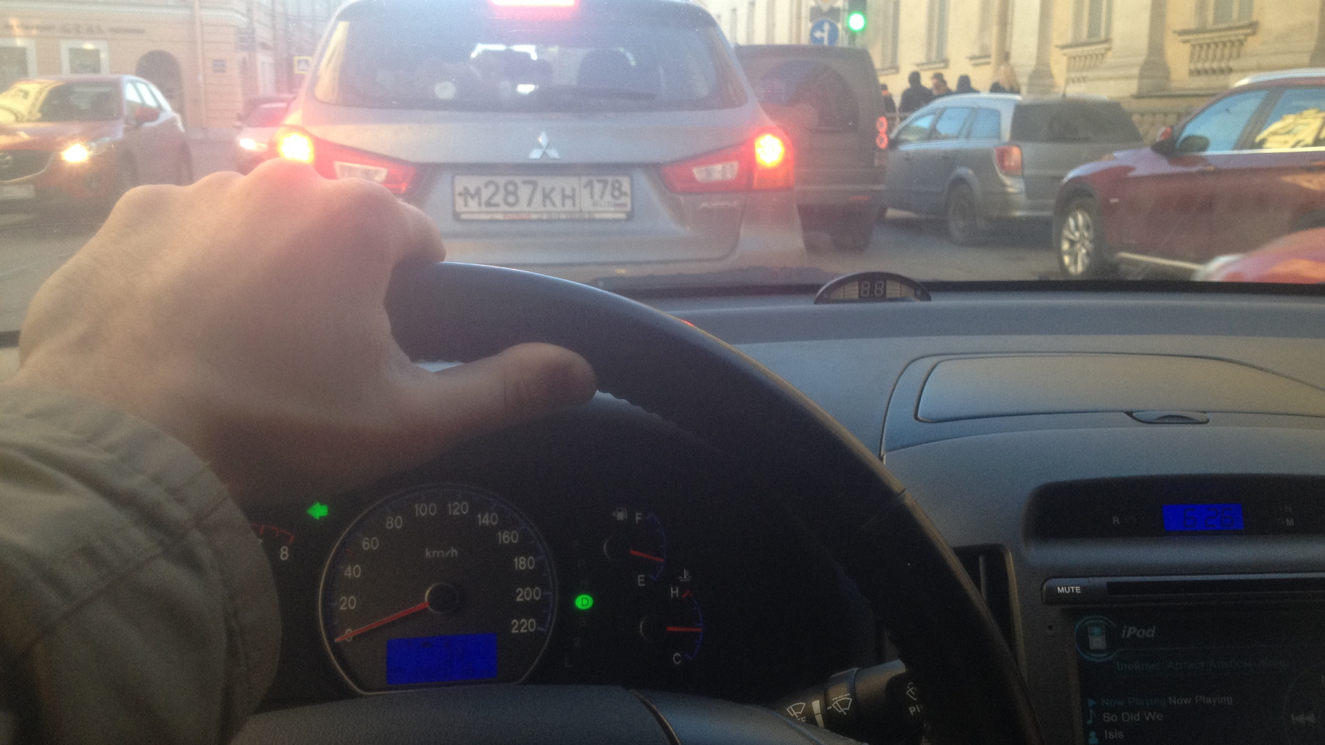 Hyundai Elantra (4G) 2.0 бензиновый 2008 | Вишневый Эль на DRIVE2