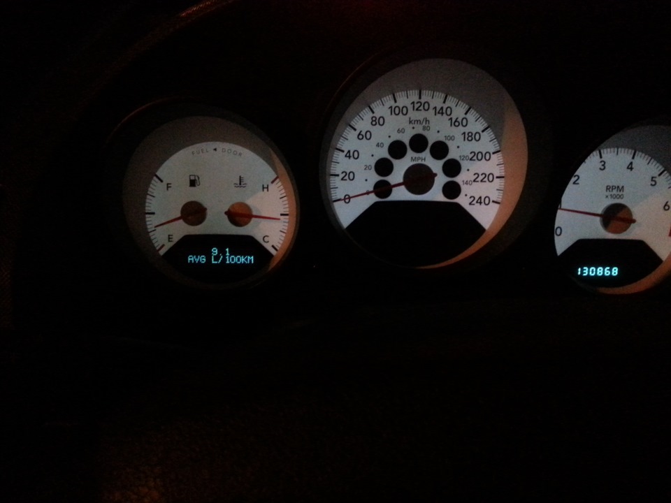 Расход топлива — Dodge Caliber, 1,8 л, 2008 года | наблюдение | DRIVE2