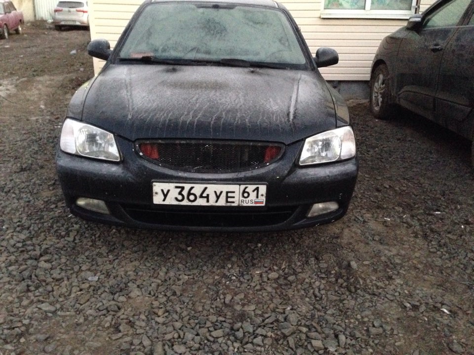 Оригинальные стоковые фары — Hyundai Accent (2G), 1,5 л, 2006 года ...