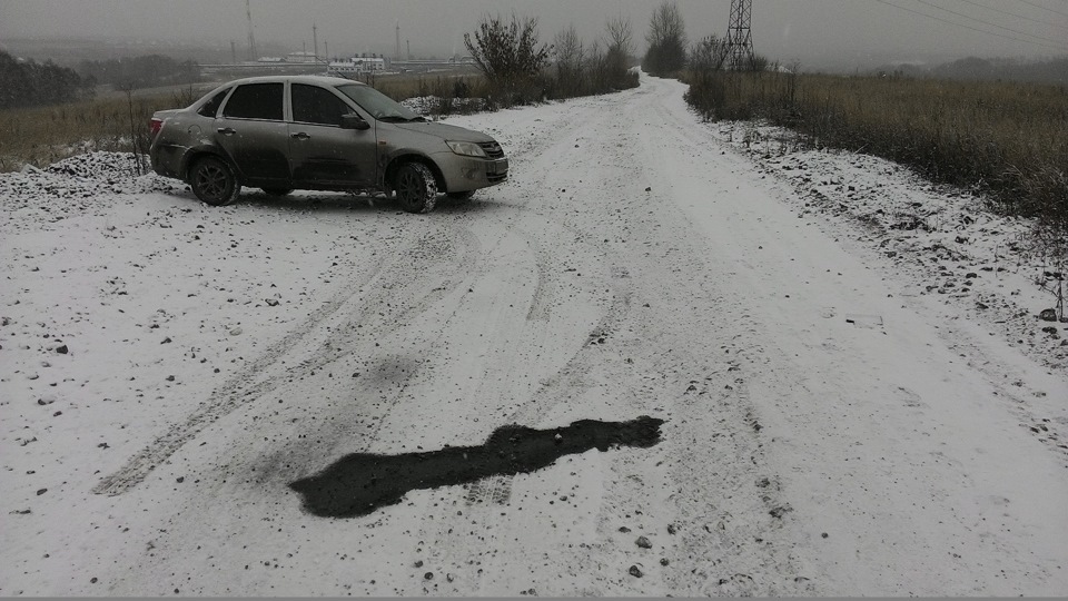 Пробил поддон АКПП… :( — Lada Гранта (1G), 2012 года | поломка | DRIVE2