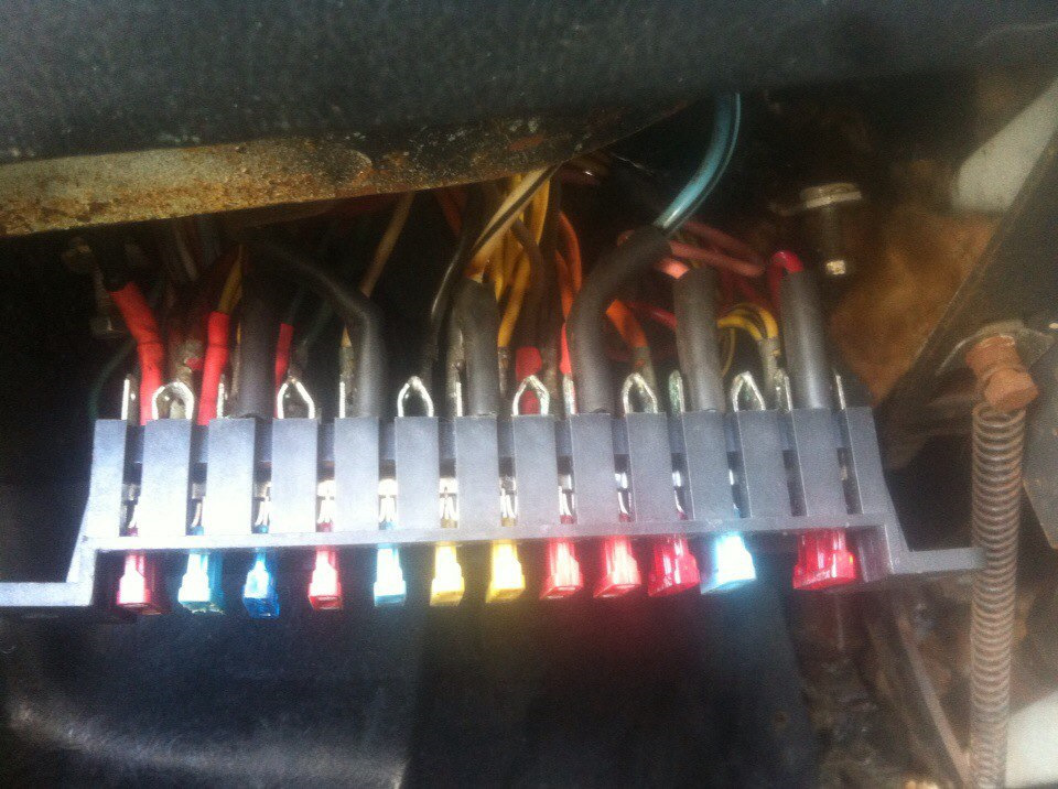 Ремонт электропроводки ВАЗ 21213 НИВА: — Lada 4x4 3D, 1,7 л, 1986 года ...