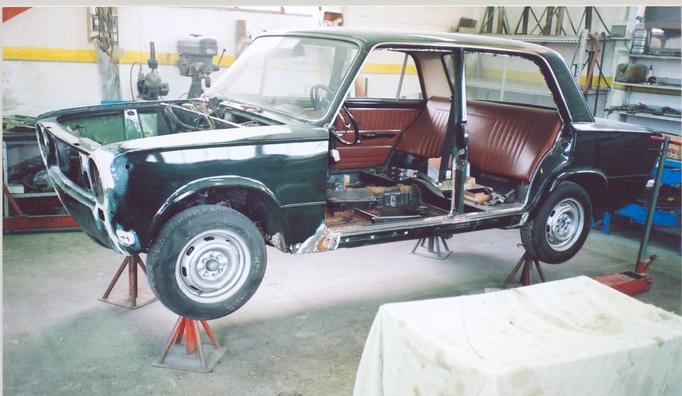 Fiat 124 подвеска