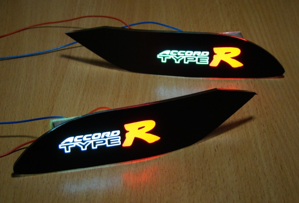 Светодиодные Отражатели Хонда Аккорд 7 Купить Новосибирск
