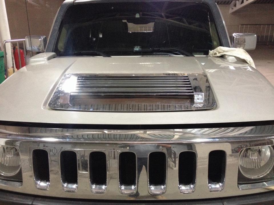 Как снять накладку капота хаммер h3 Пришли ништяки - Hummer H3, 3,5 л, 2006 года тюнинг DRIVE2