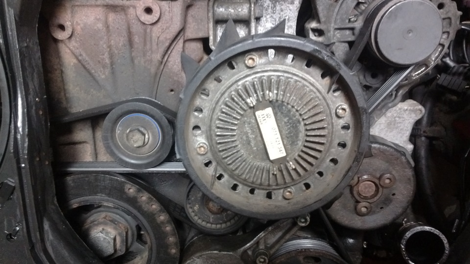 Замена крыльчатки вентилятора.Дубль 2 — Volkswagen Passat B5, 2,3 л ...