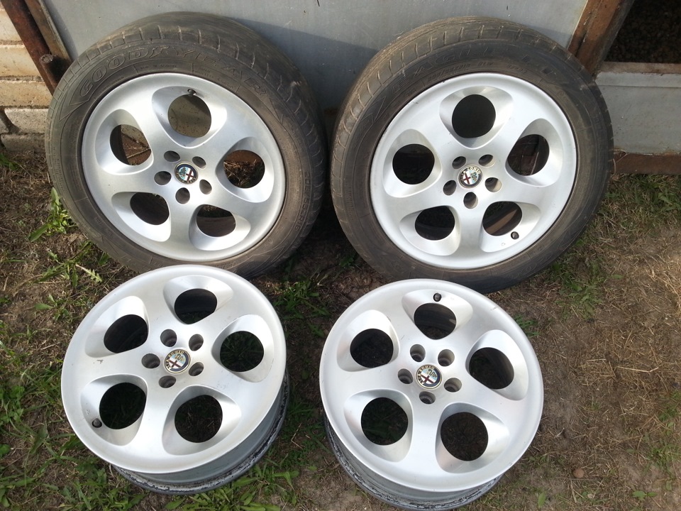 Продам литые диски R16 5x98 ET41,5 от Alfa Romeo — Citroen C5 (2G), 1,6 ...