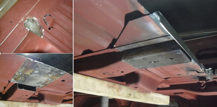 Пол багажника — Toyota Land Cruiser 40