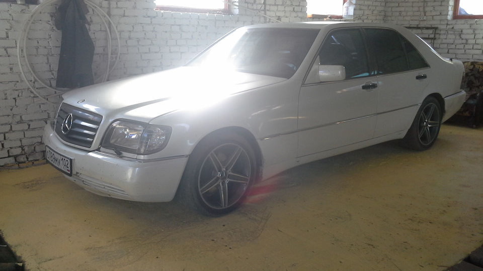 Mercedes-Benz S-Class снежок мляяя ..!))