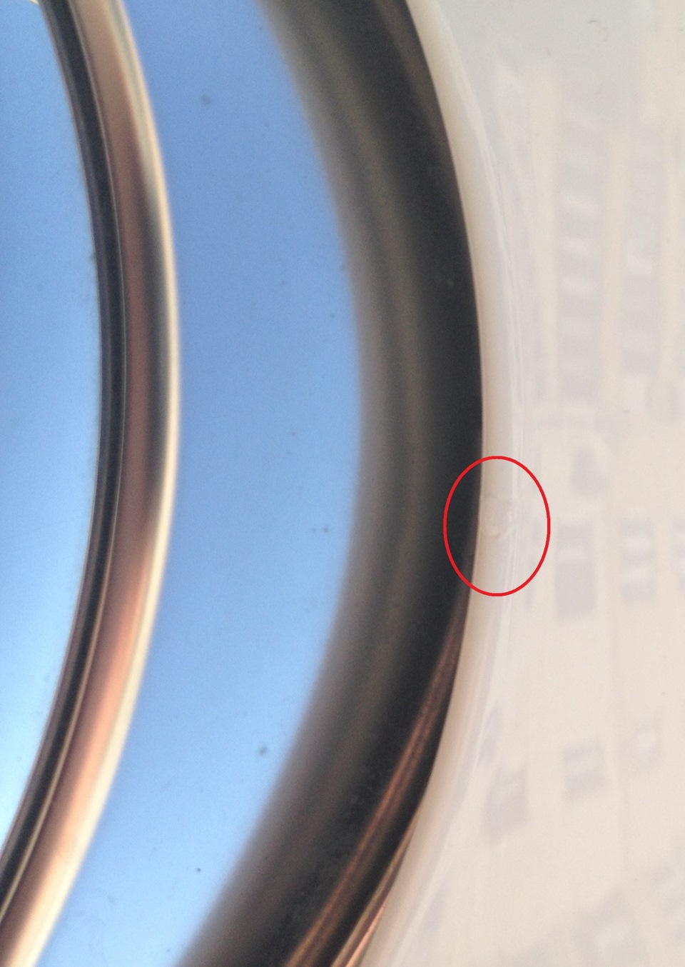 Устранение сколов набором LST 0U2 B9A (белый цвет) — Volkswagen Passat ...