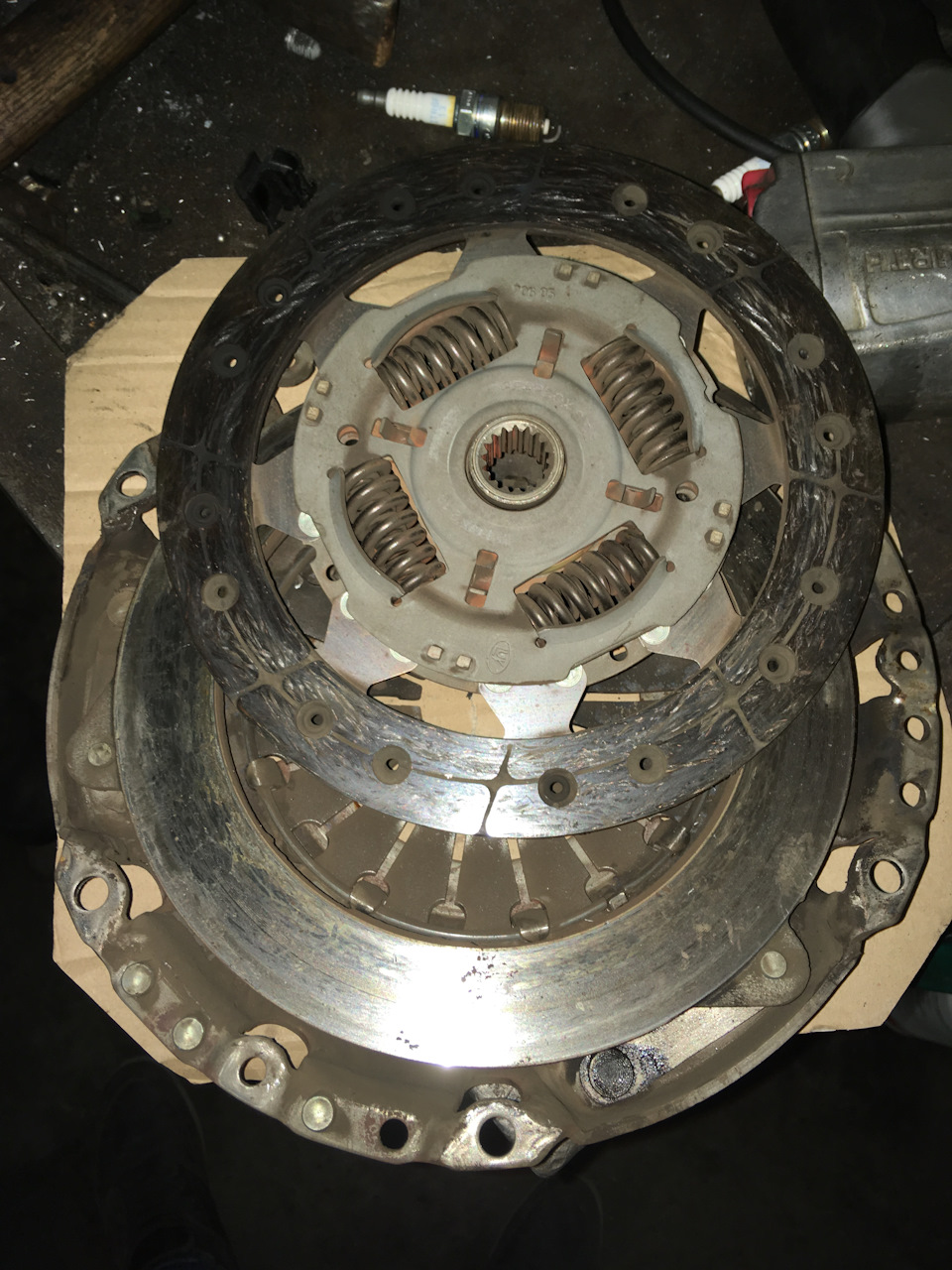 Старая сцепа — Ford Fiesta (Mk V)