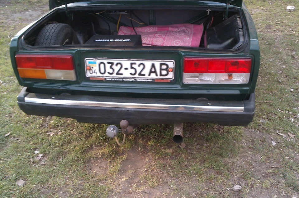 Задние фонари Баку стайл! — Lada 2107, 1,5 л, 1999 года | стайлинг | DRIVE2