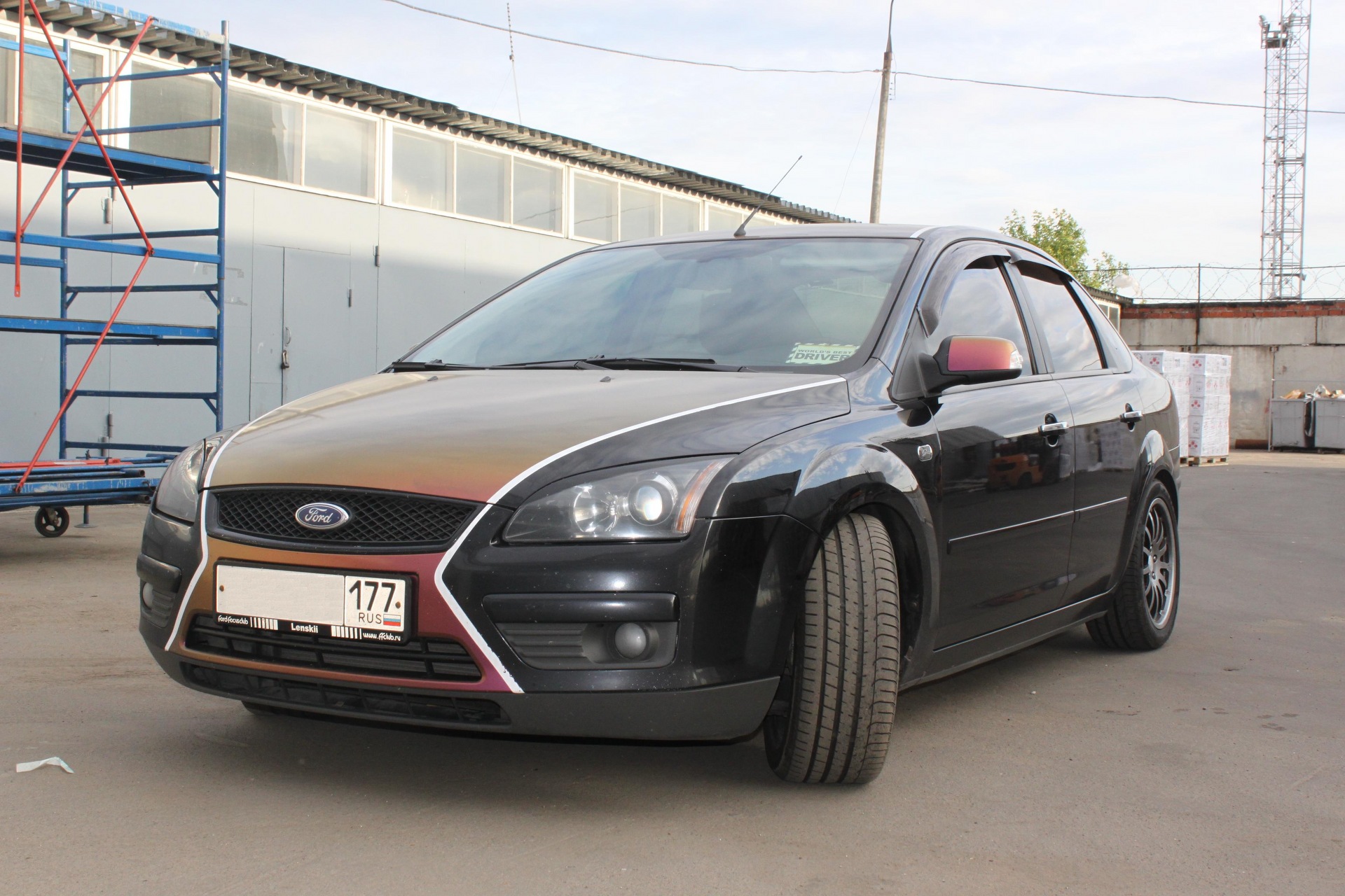 ВИНИЛ — ЗЛО — Ford Focus II Sedan, 2,5 л, 2007 года | наблюдение | DRIVE2