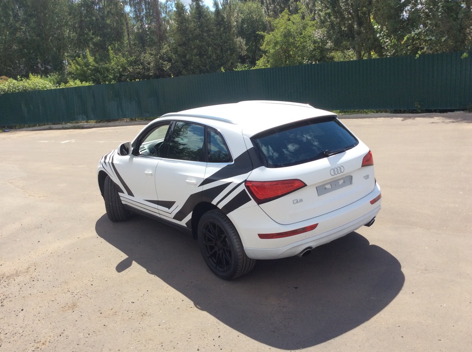 Покраска Ауди Q5 в жидкую резину — DRIVE2
