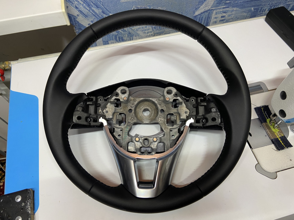 Перешитый руль Mazda 6 gj на Mazda 6 (3G) GJ. | 4 000 ₽ в городе ...