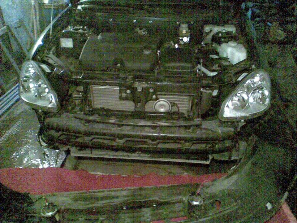 Фары в Черный — Lada Приора седан, 1,6 л, 2011 года | своими руками ...